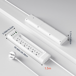 Multi-Outlet Power Strip with USB Charging