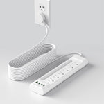 Multi-Outlet Power Strip with USB Charging
