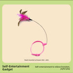 Feather & Bell Teaser Wand for Cats