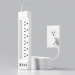 Multi-Outlet Power Strip with USB Charging
