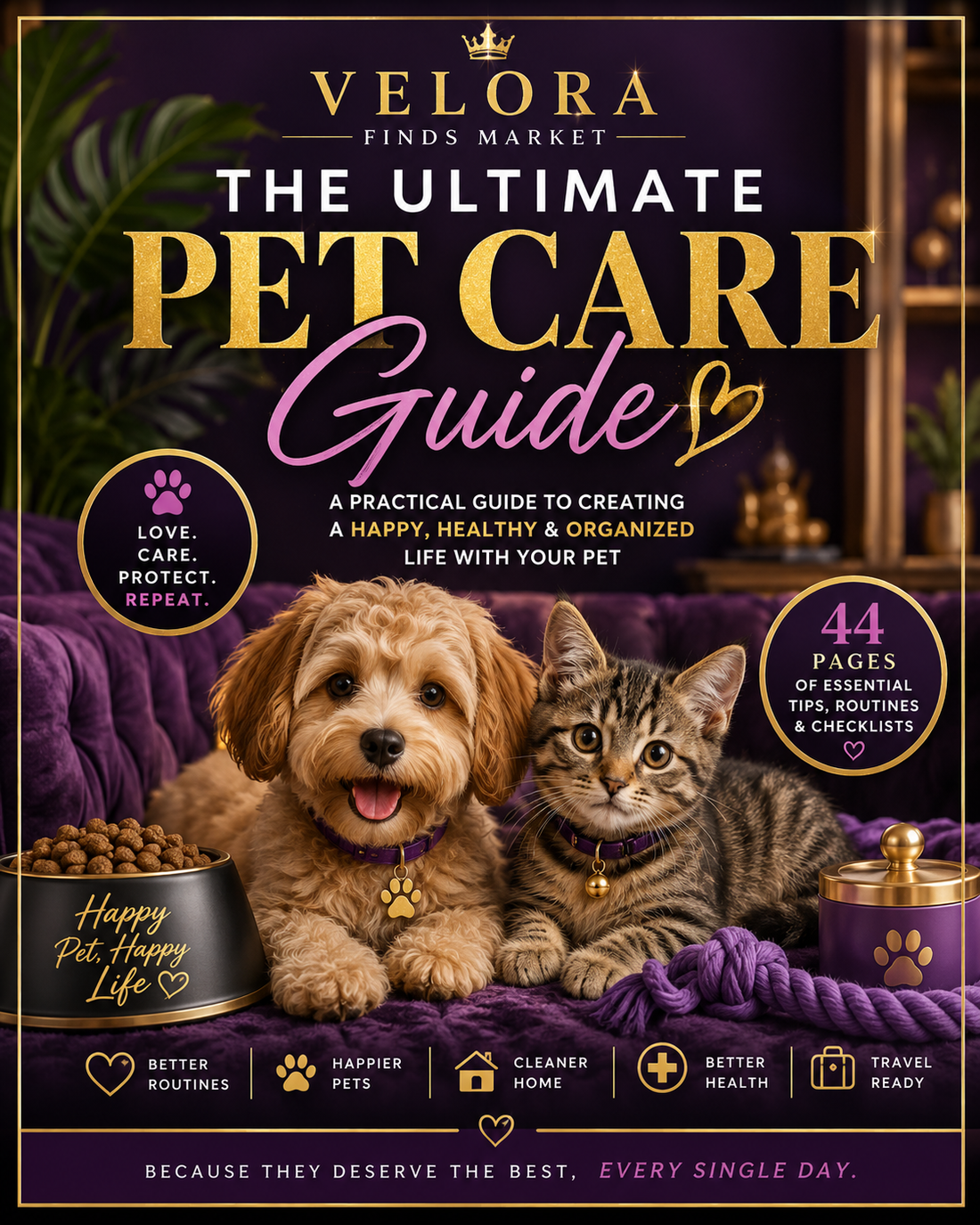 The Ultimate Pet Care Guide | 44-Page Digital E-Book