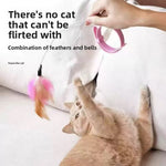 Feather & Bell Teaser Wand for Cats