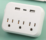 Multi-Outlet Power Strip with USB Charging