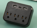 Multi-Outlet Power Strip with USB Charging